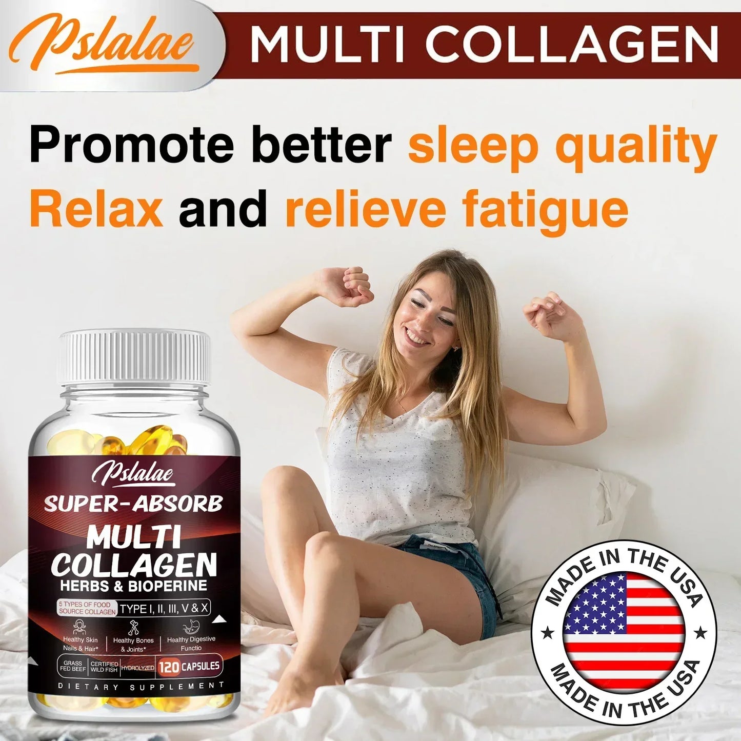 Organic Multi Collagen with Piperine for Absorption