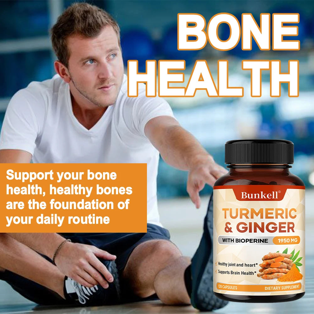 Organic Turmeric Ginger Health Capsules