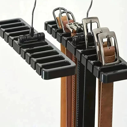 Rotating Tie and Belt Hanger