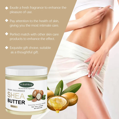 Natural Shea Butter for Dry Skin and Deep Hydration