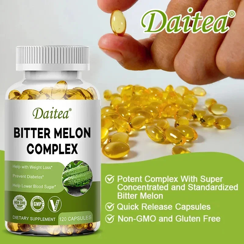 Bitter Melon Vitamin Supplement Capsules