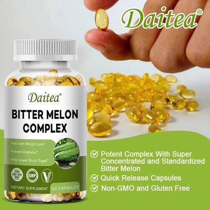 Bitter Melon Vitamin Supplement Capsules