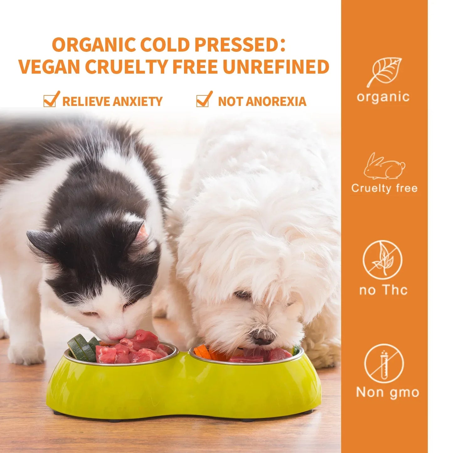 Pet Anxiety Relief Natural Organic Drops