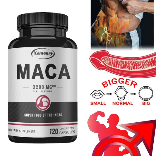 Organic Maca Stamina Support Supplement