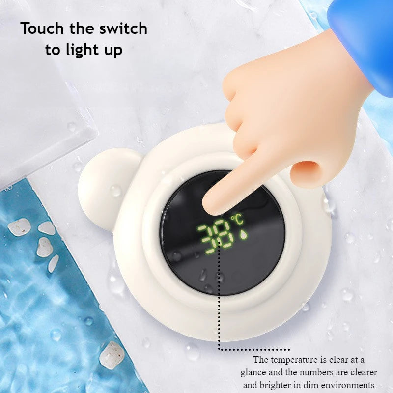 Baby Bath Temp Thermometer with LED Display