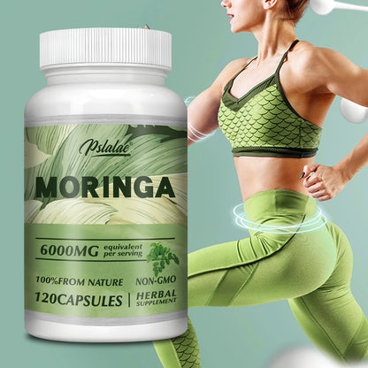 Moringa Energy Antioxidant Health Capsules