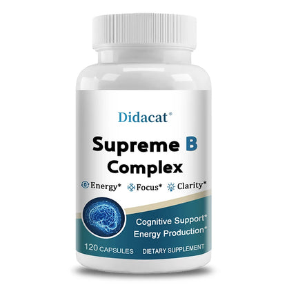 Organic Vitamin B Complex for Stress & Mood