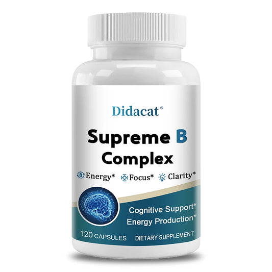 Organic Vitamin B Complex for Stress & Mood