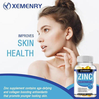 Zinc Hair Skin Immune Capsules
